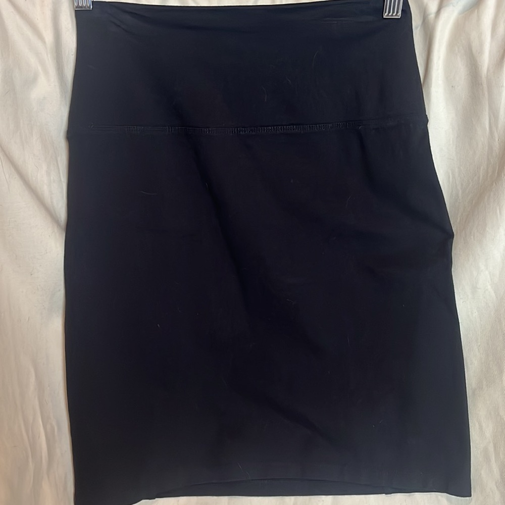 Lysse Women’s Tummy Control Black Skirt Size Medium; Double Layer - Picture 4 of 4